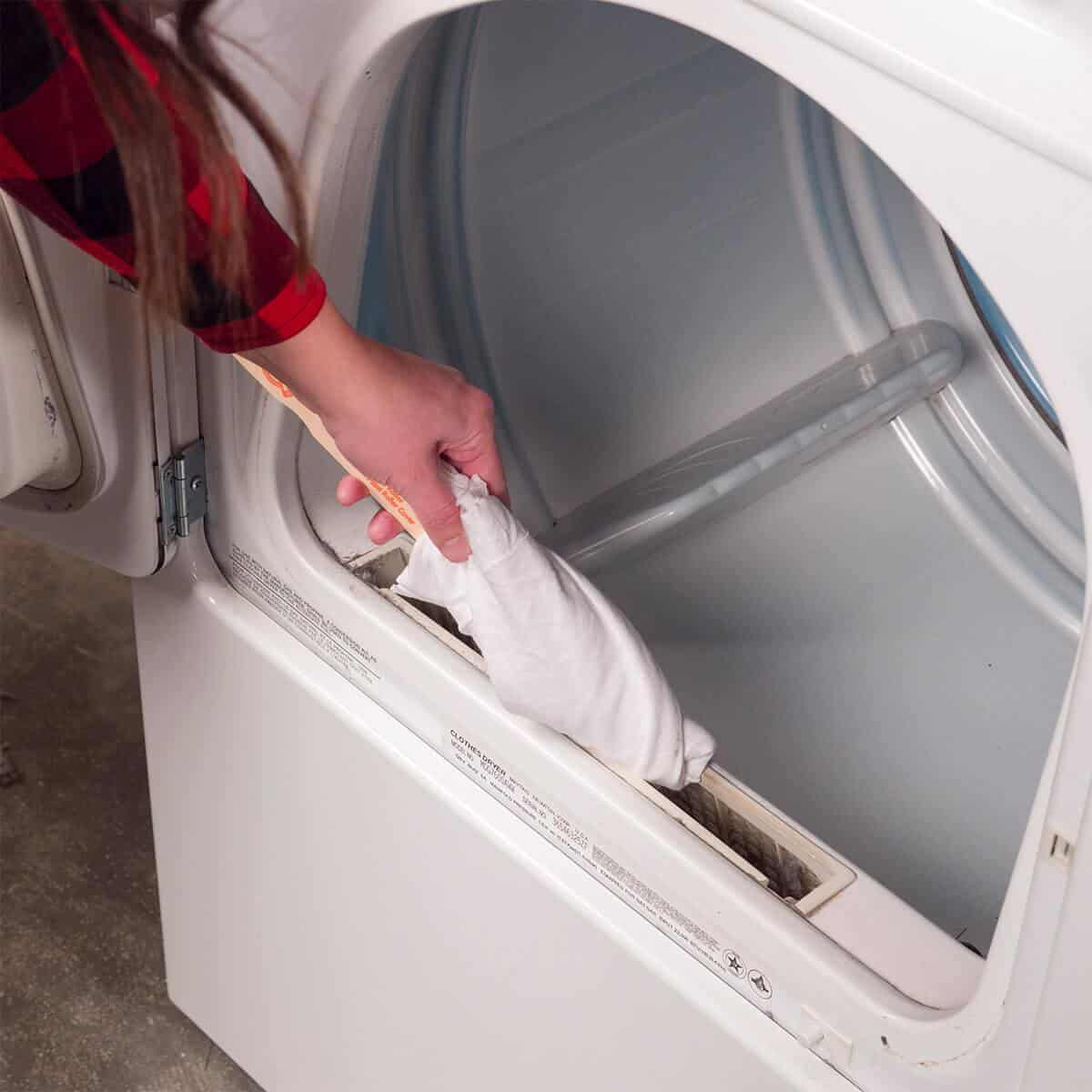 The danger of not cleaning a dryer's lint trap is real, and it can