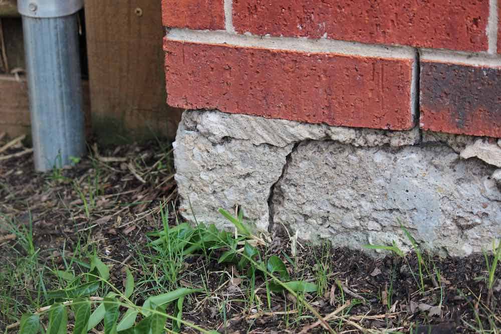 When to Worry About Foundation Cracks Bud Matthews Services