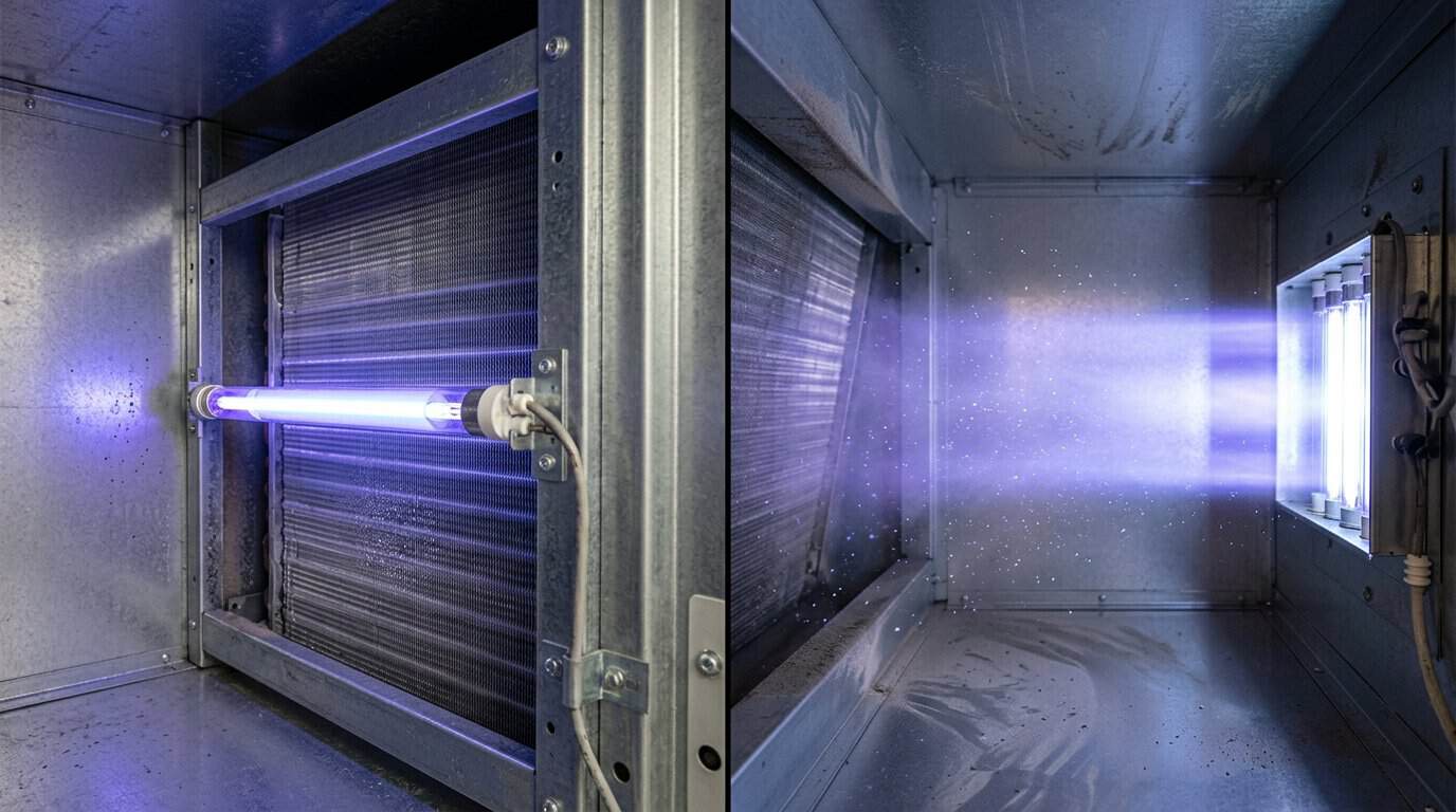 Coil Sanitization Versus Air Disinfection Strategies