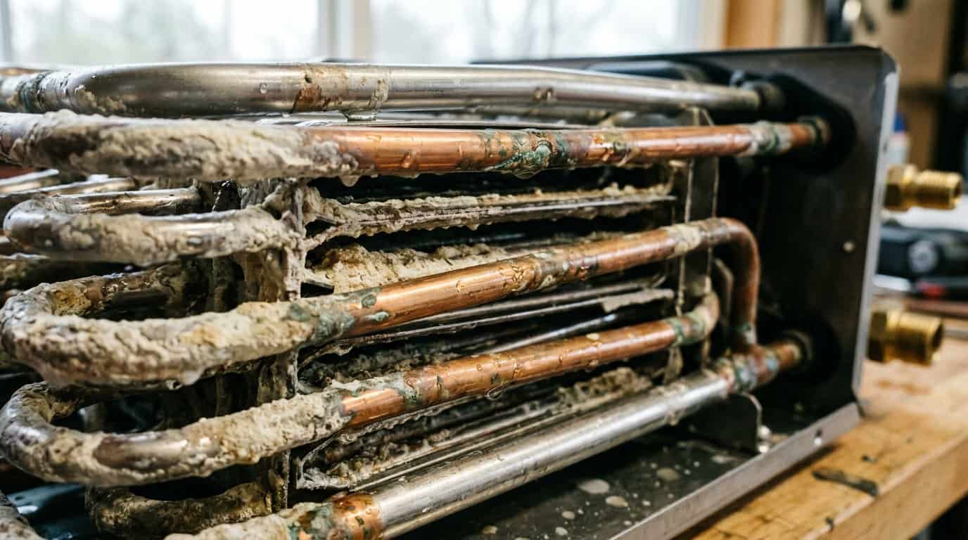 Mineral Buildup In Tankless Heat Exchangers